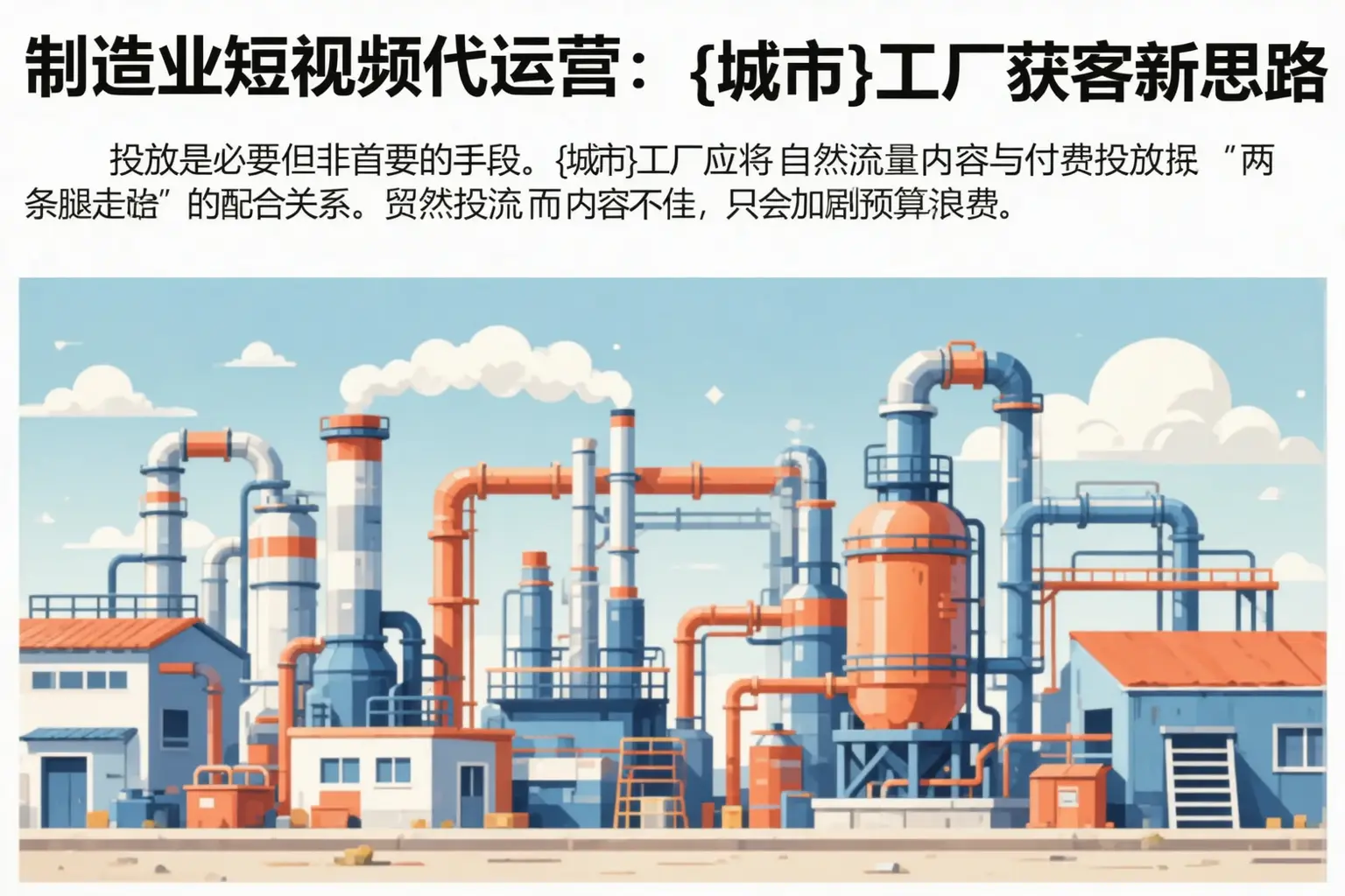 制造业短视频代运营：溧阳工厂获客新思路