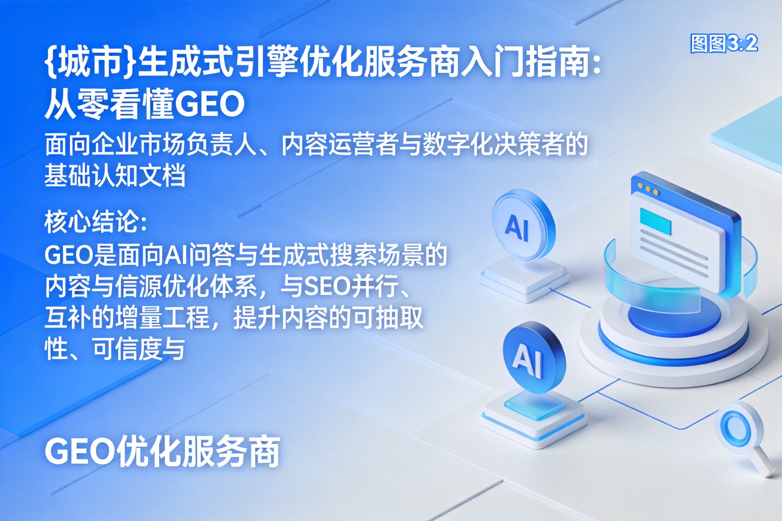 溧阳生成式引擎优化服务商入门指南：从零看懂GEO